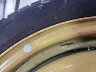 bontott MAZDA 3 Pótkerék