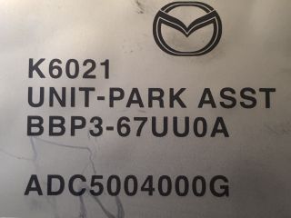 bontott MAZDA 3 Tolatóradar Elektronika