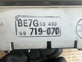 bontott MAZDA 323 Kilométeróra