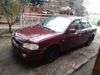 bontott MAZDA 323 Jobb hátsó Fixüveg (Ajtóban)