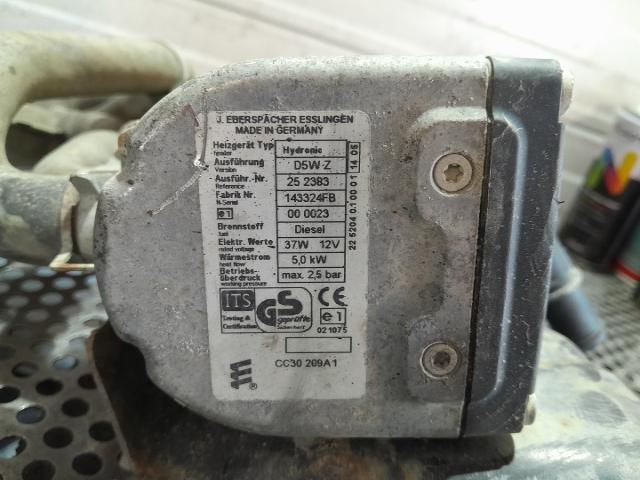 bontott MAZDA 5 Állófűtés (Részeivel)