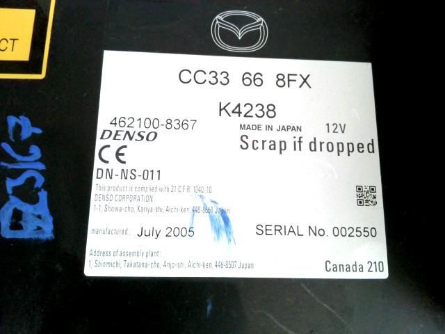 bontott MAZDA 5 CD / DVD Tár