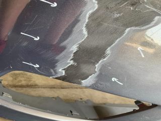 bontott MAZDA 5 Első Lökhárító (Üresen)