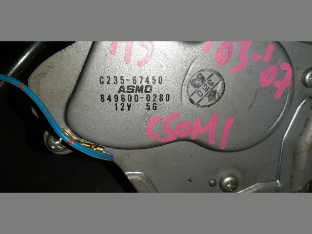 bontott MAZDA 5 Hátsó Ablaktörlő Motor