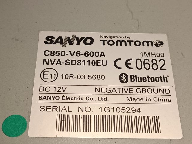 bontott MAZDA 5 Navigációs Fejegység