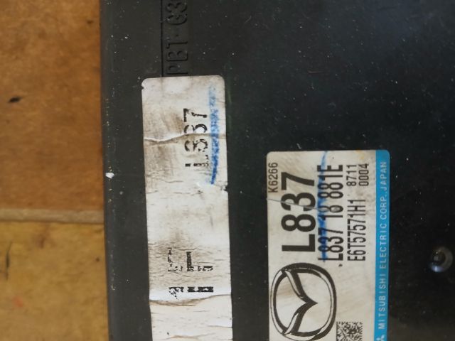 bontott MAZDA 6 Motorvezérlő