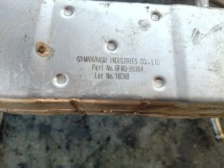 bontott MAZDA 6 EGR Hűtő