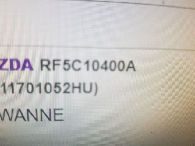 bontott MAZDA 6 Olajteknő