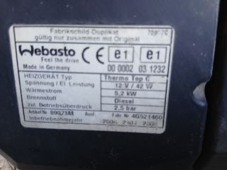 bontott MAZDA 6 Állófűtés (Részeivel)