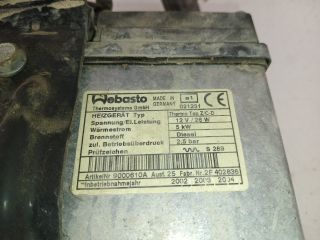 bontott MAZDA 6 Állófűtés (Részeivel)