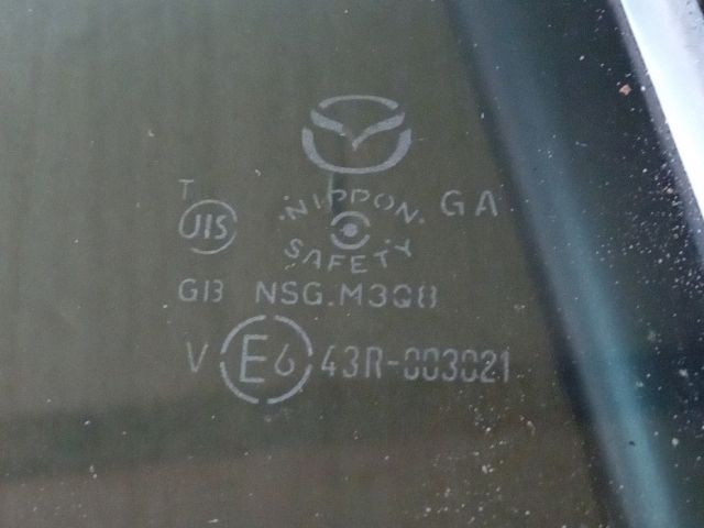 bontott MAZDA 6 Bal hátsó Fixüveg (Ajtóban)