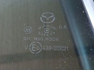 bontott MAZDA 6 Bal hátsó Fixüveg (Ajtóban)