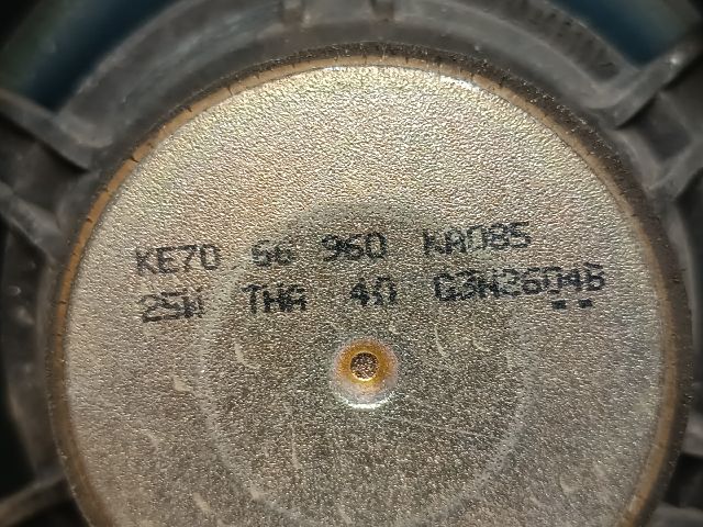 bontott MAZDA 6 Bal hátsó Hangszóró