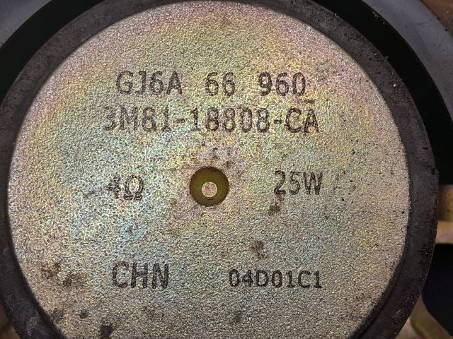 bontott MAZDA 6 Bal hátsó Hangszóró