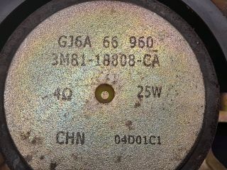 bontott MAZDA 6 Bal hátsó Hangszóró