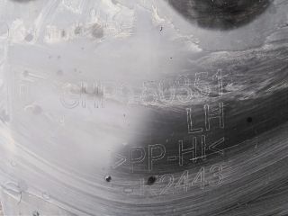 bontott MAZDA 6 Bal hátsó Hátsó Dobbetét (Kerékjárati, Műanyag)