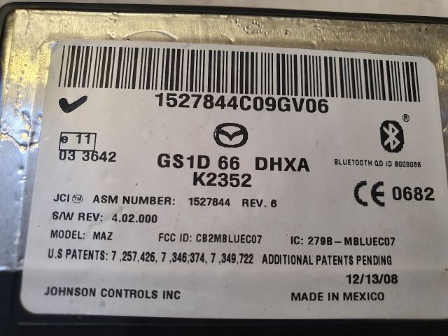 bontott MAZDA 6 Bluetooth Elektronika