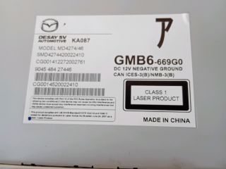 bontott MAZDA 6 CD / DVD Tár