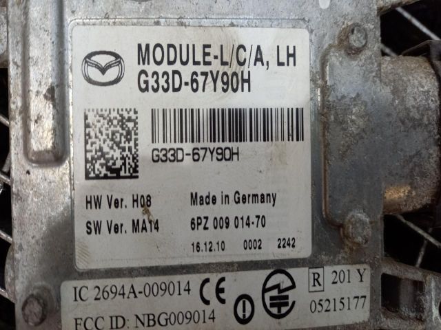 bontott MAZDA 6 Elektronika (Magában)