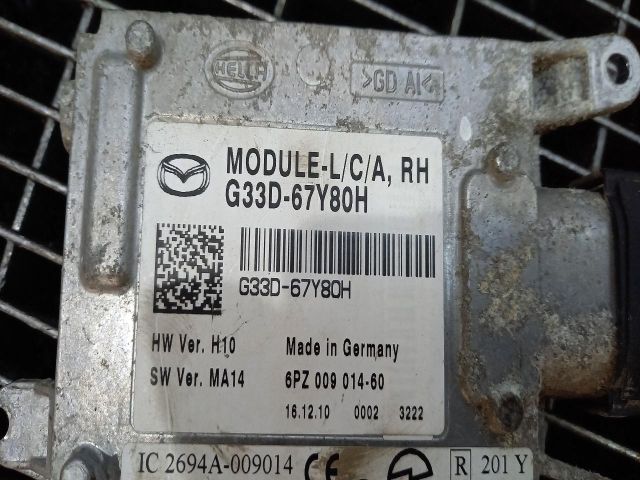 bontott MAZDA 6 Elektronika (Magában)