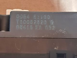 bontott MAZDA 6 Fűtéskapcsoló (digit klímás)