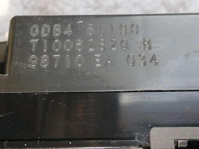 bontott MAZDA 6 Fűtéskapcsoló (digit klímás)