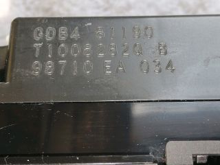 bontott MAZDA 6 Fűtéskapcsoló (digit klímás)