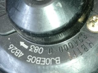 bontott MAZDA 6 Fűtőmotor (Klímás)