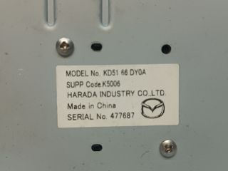 bontott MAZDA 6 GPS Antenna