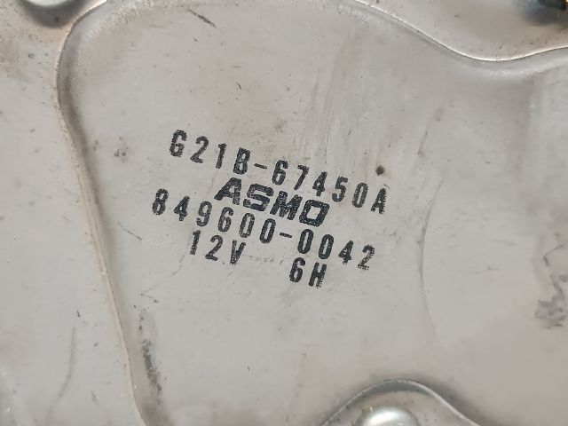 bontott MAZDA 6 Hátsó Ablaktörlő Motor