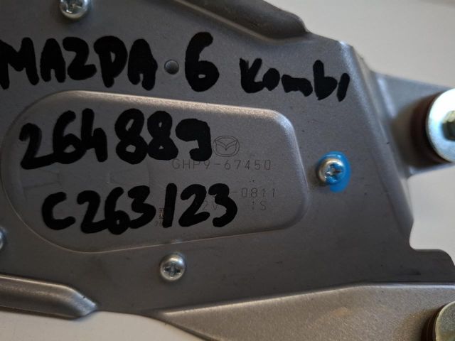 bontott MAZDA 6 Hátsó Ablaktörlő Motor