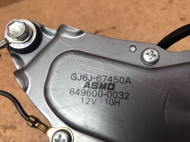 bontott MAZDA 6 Hátsó Ablaktörlő Motor