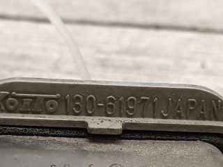 bontott MAZDA 6 Hátsó Rendszámtábla Világítás