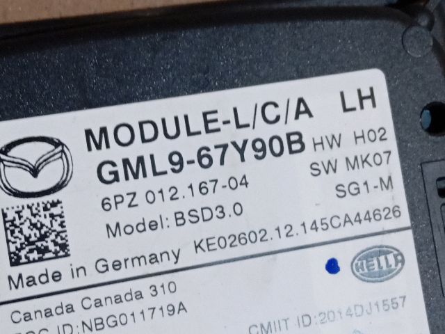 bontott MAZDA 6 Holttérérzékelő