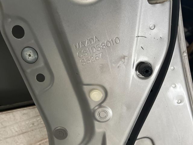 bontott MAZDA 6 Jobb első Ajtó (Üres lemez)