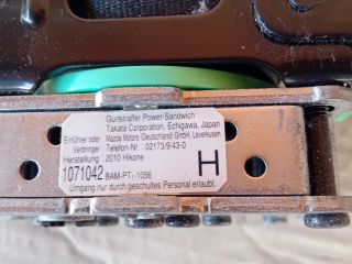 bontott MAZDA 6 Jobb első Biztonsági Öv