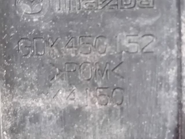 bontott MAZDA 6 Jobb első Lökhárító Tartó (Műanyag)