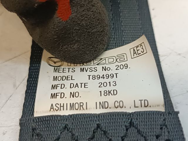 bontott MAZDA 6 Jobb hátsó Biztonsági Öv