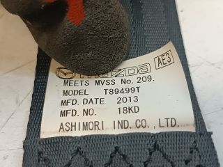 bontott MAZDA 6 Jobb hátsó Biztonsági Öv