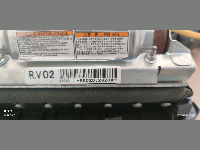 bontott MAZDA 6 Komplett Légzsák Szett