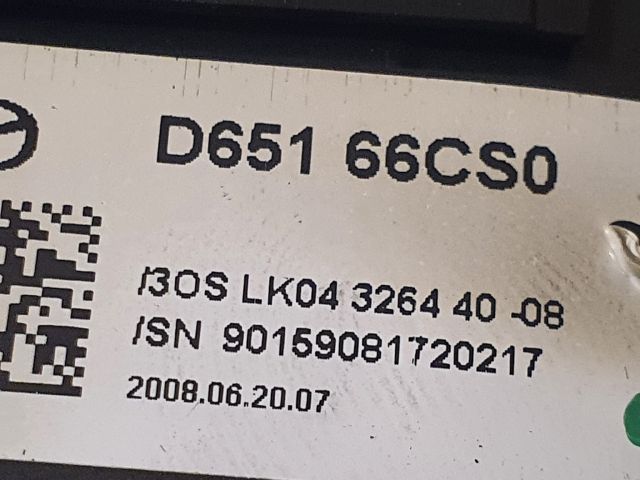 bontott MAZDA 6 Légzsák Átvezető Szalagkábel