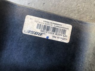 bontott MAZDA 6 Mélynyomó Hangszóró