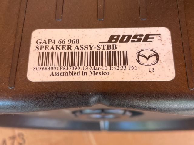 bontott MAZDA 6 Mélynyomó Hangszóró