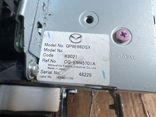 bontott MAZDA 6 Rádió / CD