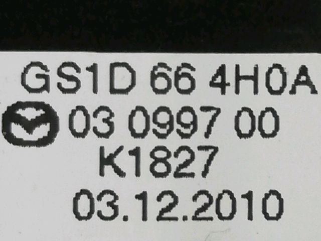 bontott MAZDA 6 Vészvillogó Kapcsoló