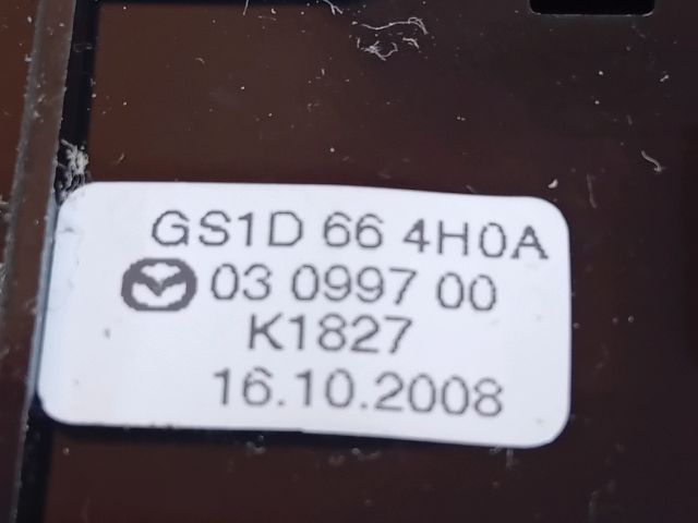 bontott MAZDA 6 Vészvillogó Kapcsoló