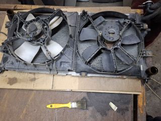 bontott MAZDA 626 Hűtő Ventilátor(ok), Radiátor(ok) Szett