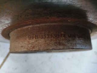 bontott MAZDA 626 Hátsó Féktárcsa