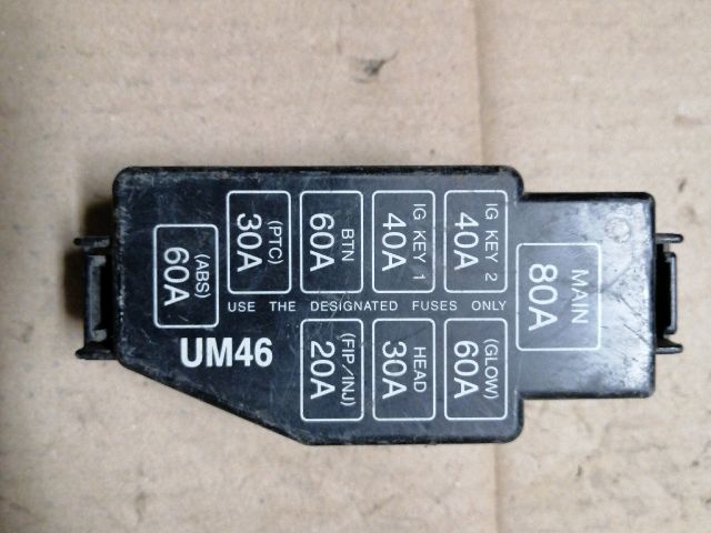 bontott MAZDA B-Serie Biztosítéktábla Motortér