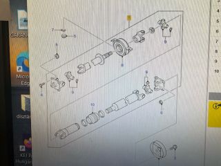 bontott MAZDA BT-50 Kardántengely